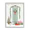 Stupell Industries Christmas Presents Wreath Doorstep Framed Giclee Art